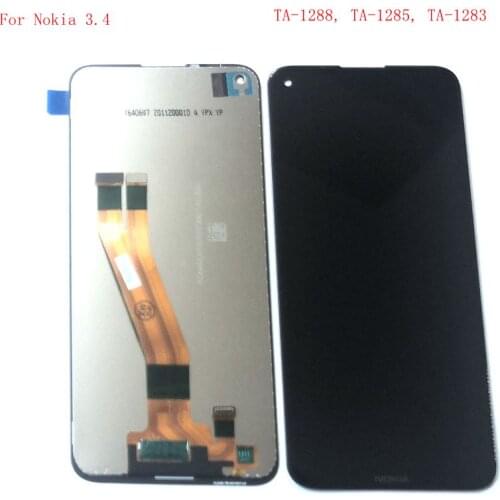 For Nokia 3.4 Lcd screen Display Touch Glass DIgitizer Full TA-1288 TA-1285 TA-1283