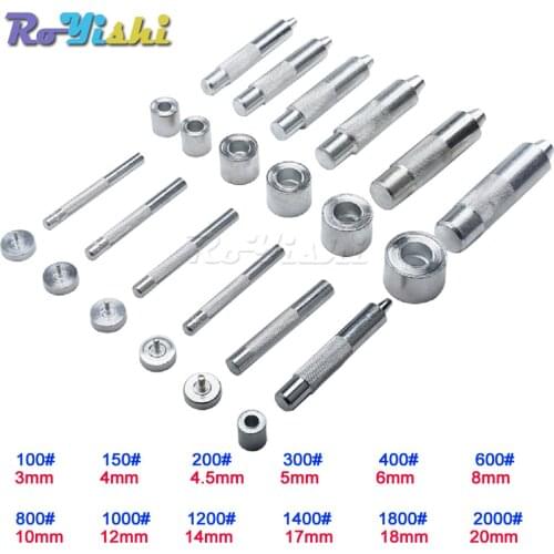 1 Set Handmade Metal Eyelets Mold Tool 3.0-20mm Eyelets Tool Grommet installation Carbon Steel DIY Accessories High Qualit