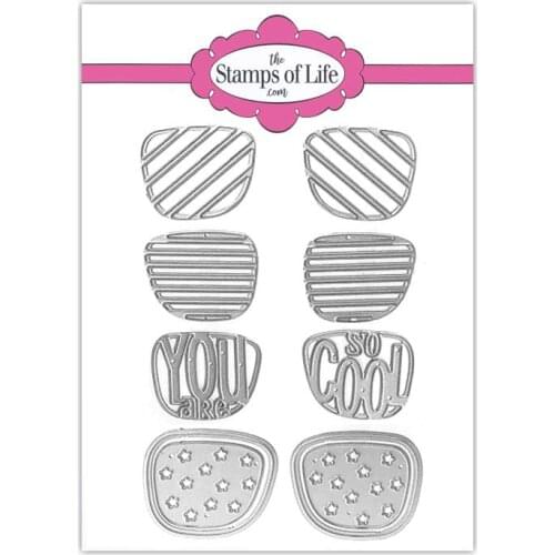 AliliArts Metal Cutting Dies Eyeglass lens diy Scrapbooking Photo Album Decorative Embossing PaperCard Crafts Die 2020