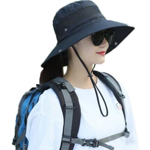 New Outdoor Sport Training Sunhat Sunshade Mens Cap Fishing Fishermans Hat Travel Sunbonnet Trekking Topee Hiking Beach-hat