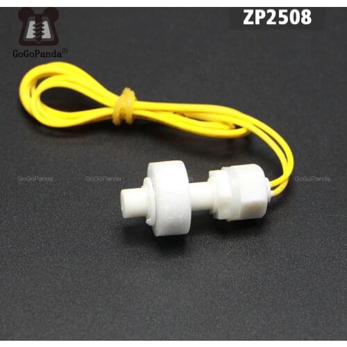 Free Shipping ZP2508 5Pcs M8*25mm 100V 220V Float Switch Mini Type Poly Propy Water Level Liquid Sensor Normal Close