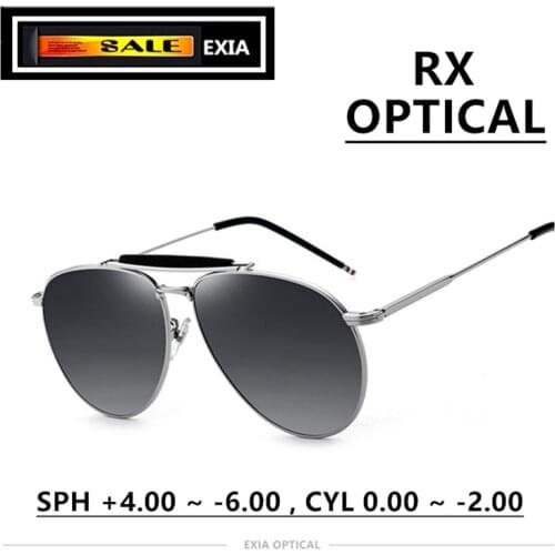 Sunglasses Men Fashion Eyewear with Customized Polarized RX Lenses KD-49 Series