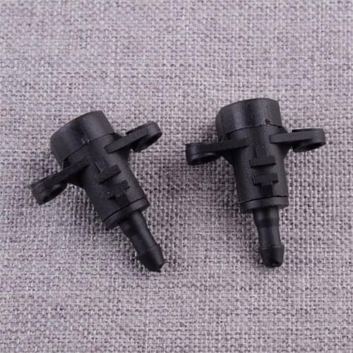 1 Pair Windscreen Windshield Washer Nozzle Wiper Water Spray Jet 986303X000 Fit for Kia Rio Hyundai Elantra 2011 2012 2013 2014