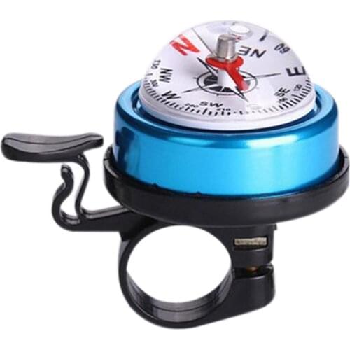 Sport Bike Mountain Road Cycling Bell Ring Compass Aluminium Alloy Horn Safety Warning Alarm Bicycle Outdoor Cycle Accessories