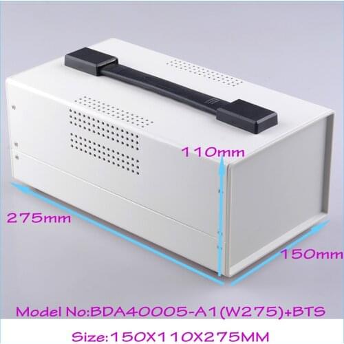 1pcs)150x110x275mm electrical box electrical cabinet steel aluminium enclosure box for electronics instrument case outlet case