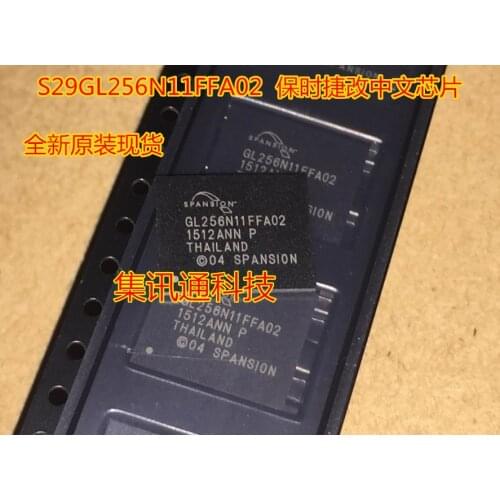 100% New&original GL256N11FFA02 S29GL256N11FFA02