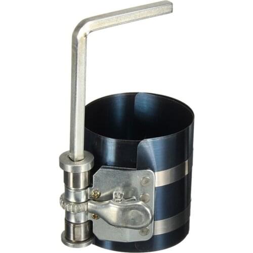 3" Car Engine Piston Ring Compressor Tool Installer Band Ratcheting 53-125mm