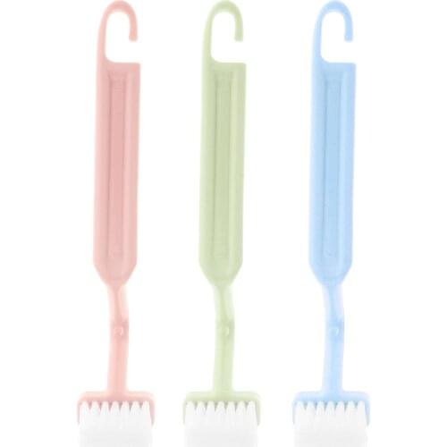 3x Multifunctional Toilet Brush Easy to Operate and Clean Bathroom Accs