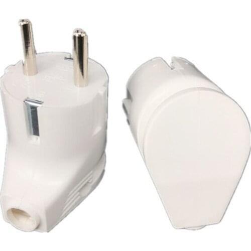 AC Power Adapter Socket 16A 250V Connector Cable Electrical Plug White Black Male Converter Adaptor Detachable Plug