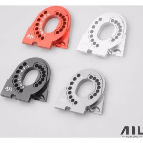 ALLRC 6061 CNC Aluminum alloy metal Optional upgrade motor base bracket motor seat for trax trx 4 crawler rc car parts