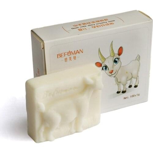 Anti-Mite Goat Milk Soap Anti-Acne Oil-Control Handmade Soap Nourishing Moisturizing Face Bath Mild Washing Products