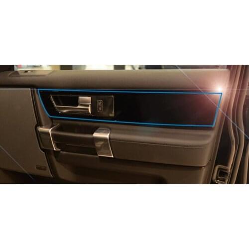 For Land Rover Discovery 4 LR4 Interior Door Handle Panel Cover Trim ABS Black Newest 4pcs/set