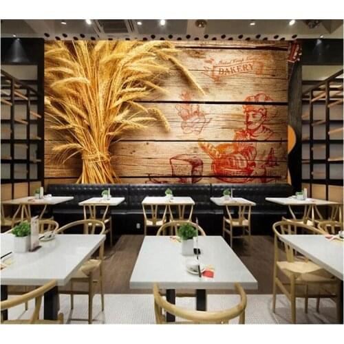 Photo wallpaper custom high definition wallpaper Bakery personality decorativ background wallpaper mural