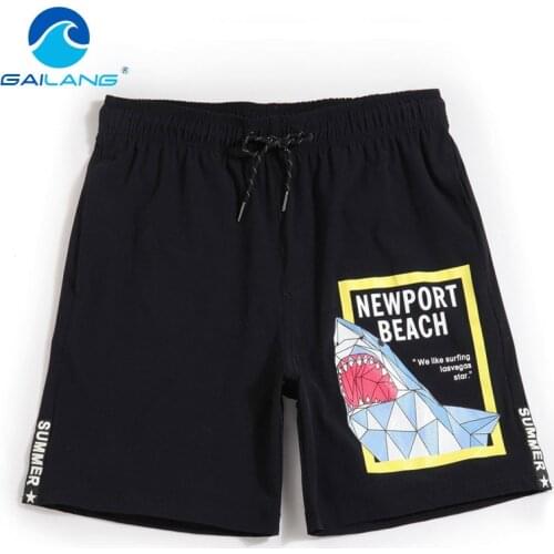 Gailang Brand Mens Beach Board Shorts Boxer Trunks Short Pants Men Sexy Swimwear Swimsuits Trunks Gay Plus Size 2017