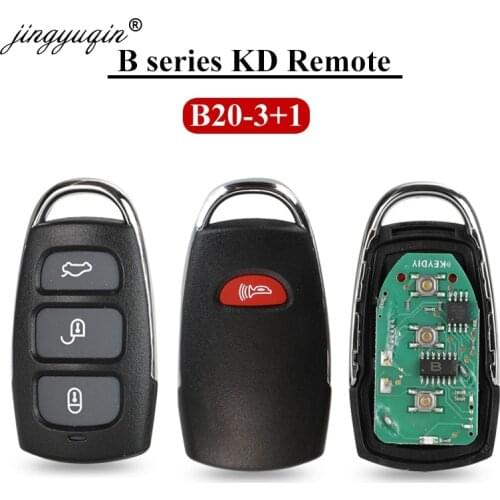 Jingyuqin B20 4 Button KD Keydiy Remote Key For KD900 URG200 kdbox Mini KD Machine Universal Control Keyless