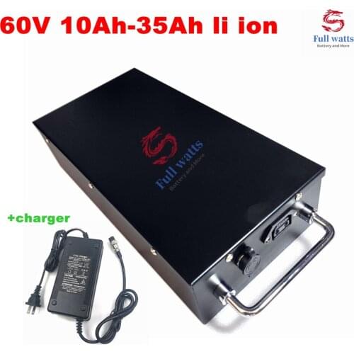60V 20Ah 25Ah 30Ah 12Ah 15Ah 18Ah Lithium ion battery li ion BMS for X7 X8 X9 X20harley citycoco scooter bicycle +charger
