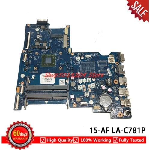 ABL51 LA-C781P A8-7410 Mainboard FOR HP 15-AF 255 G4 Laptop motherboard 818075-501 818075-601 818075-001
