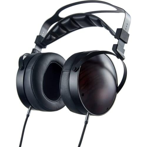 GOLDPLANAR fever grade full-size walnut closed flat diaphragm earphones flat earphones