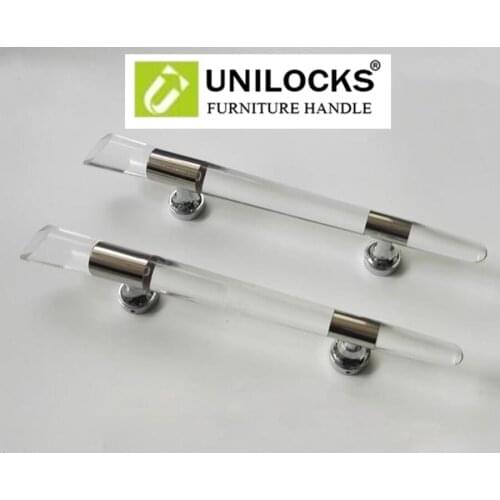 New Crystal Clear Door Knob Acrylic Pull Handle For Entry/Glass Door