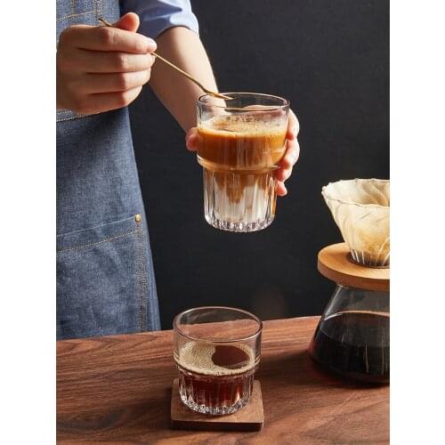 Smoothie Glass Coffee Cup Whiskey Cocktail Tequila Champagne Beer Espresso Water Cups Wedding Copos De Vidro Kitchen Supplies 50