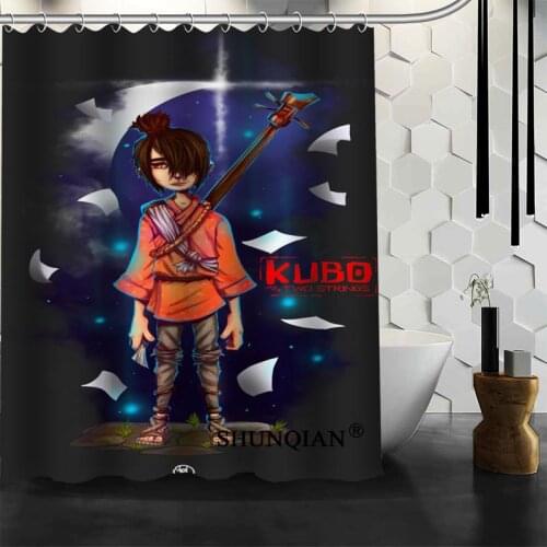 Kubo And The Two Strings Shower Curtains Polyester Bathroom Waterproof Bath Curtain Size 150X180cm165X200cm180X200cm
