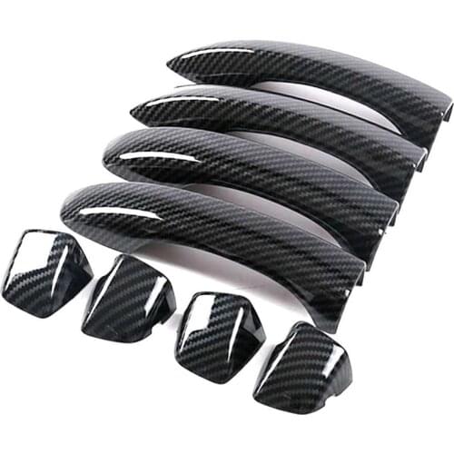 Car Accessories for MG HS 2018-2021 Door Handle Cover Trim Protective Molding Sticker, 8PCS