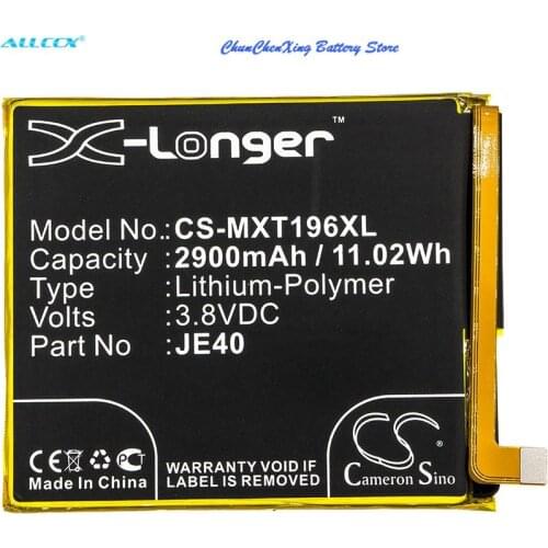 Cameron Sino 2900mAh Battery JE40 for Motorola Moto G7, One, P30 Play, XT1941-2, XT1941-3, XT1941-5, XT1962-1, XT1962-4,XT1962-5