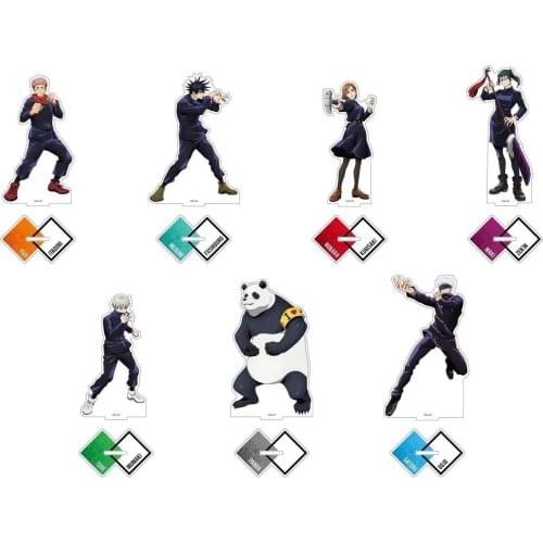 Anime Jujutsu Kaisen Itadori Yuji Ryomen Sukuna Acrylic Figure Stand Display Model Plate Table Decor Accessories Cosplay Gifts