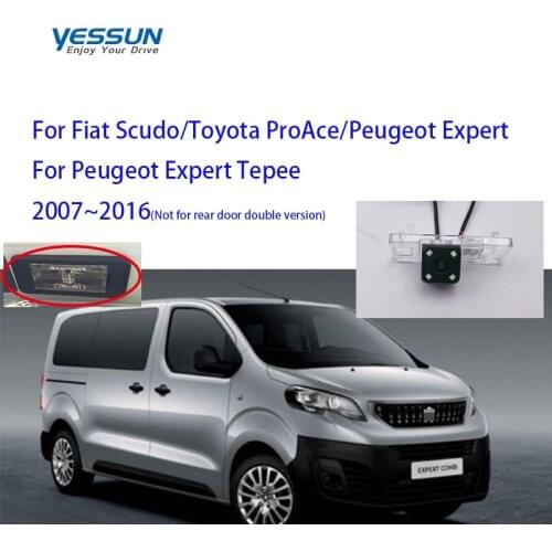 Yessun Auto Car Accessories Night Vision Car Rear View Reverse Backup Camera IP67 For Peugeot Expert Tepee 2007~2016