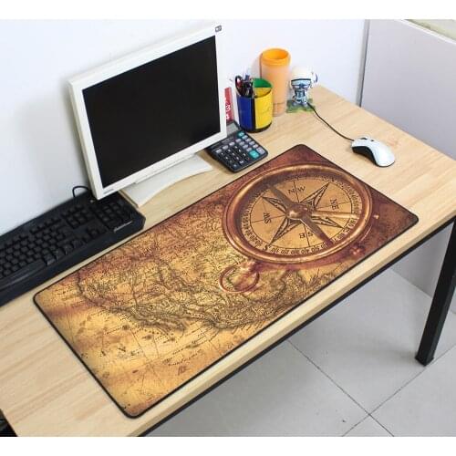 Personality Non-Skid Rubber Large Gaming Mouse Pad Dream Catcher Feather Pattern Mouse Mat Desktop PC Computer Laptop Mousepad