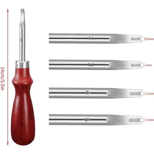 Edge Leather Beveler Craft Keen Edge Beveler Cutting Beveling Leather Skiver Tool for DIY