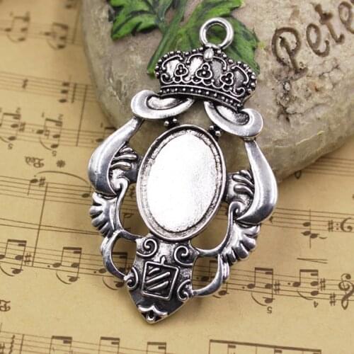 Fit 18x25mm Cabochons Summer Fashion Cameo/Glass Frame bezel Settings Tray blank DIY Accessory Making 5pcs/lot K02691