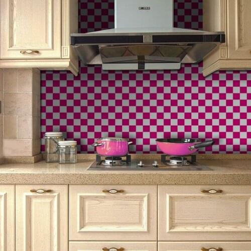 Creative mosaic tile sticker for Living room kitchen wallpaper bathroom PVC waterproof matte self-adhesive floor stickers