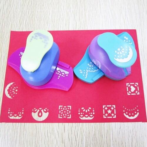 Embossing Edge Diy Machine Scrapbook Furador Papel Eva Paper Photo Cutter Border Punch Flower Hole Puncher Kids Handmade Craft