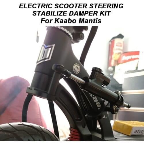 For Kaabo Mantis electric scooter Steering Stabilizer Damper Mounting Bracket Kit