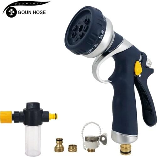 NEW High Pressure Water Spray Gun Car Wash Hose Nozzle Garden Supplies Watering Sprinkler Cleaning Tools Water Gun Dropshipping