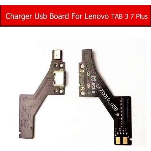 USB charger jack port board For Lenovo Tab 3 7 plus TB-7703X 7703F 7703N Charging usb Dock Board Tablet replacement LF7001Q_USB