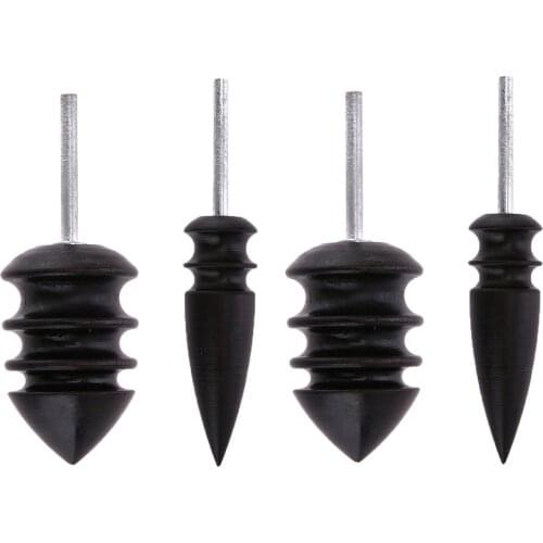 Useful Blackwood Wooden Slicker Pointed Head Leather Tool Leather Craft Edge Burnishing Edge Burnisher Slicker Pointed Tip Tools