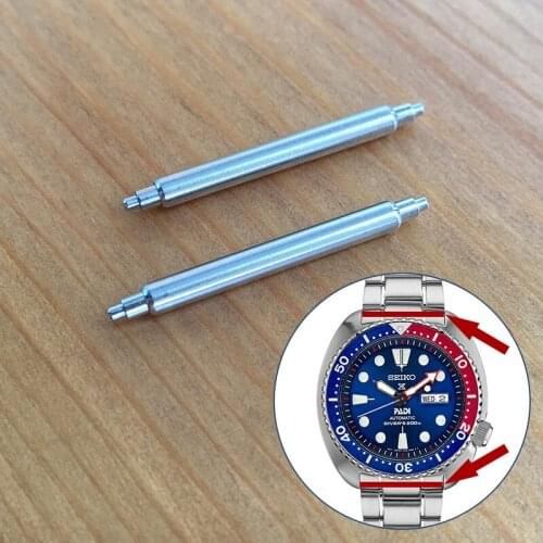 20.5mm*2.5mm steel watch ear tube for Seiko Prospex automatic watch