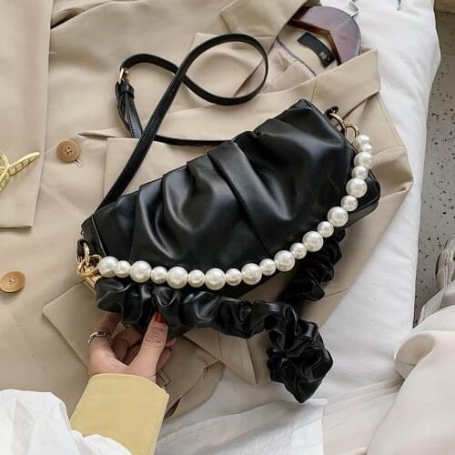 Simple Small PU Leather Crossbody Bags for Women 2020 Trending Branded Pear Designer Shoulder Handbags Female Travel Hand Bag