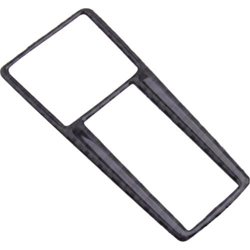 Carbon Fiber Front Reading Light Lamp Cover Frame Trim Fit For Mercedes-Benz GLA CLA W176 2015 2016 2017 2018