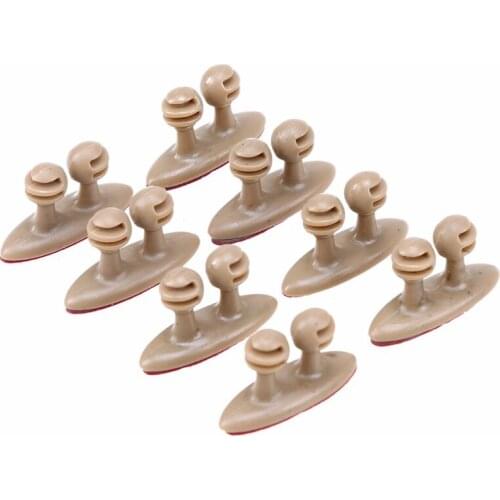 8Pcs/Lot Car Charger Cable Winder Wire Organizer Desktop Clip Holder Wrap Wire wirding thread tool for Car Charger MP3 Earphone