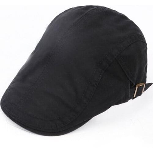 XEONGKVI Korean Pure Color Adult Visors Caps Brand Snapback Spring Autumn Cotton Hats For Women Men Peaked Cap Casquette