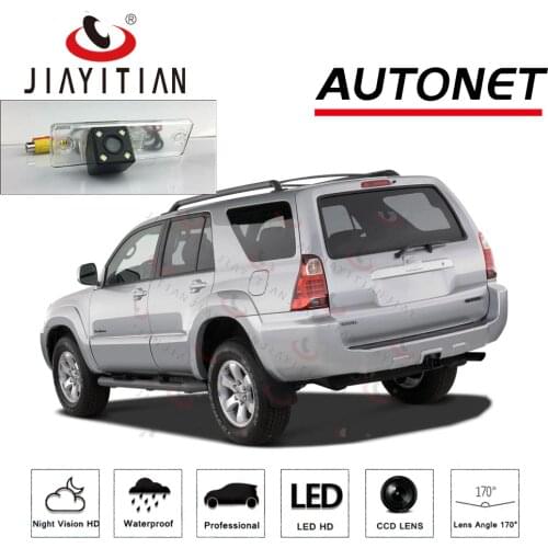 JiaYiTian rear camera For Toyota 4Runner N210 2003~2009 SUV CCD Night Vision Backup camera license plate camera Reverse Camera