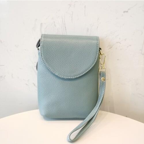 BBag Genuine leather Womens mini crossbody bag small cellphone bag fashion shoulder bag