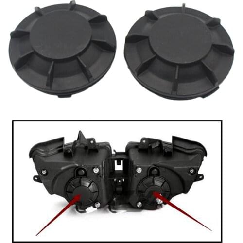 1 Pair Motorcycle Accessories Headlight Rear Boots ABS Parts Cover