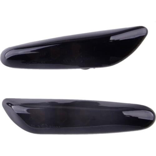 1 Pair Car Smoke LED Side Marker Light Turn Signal Lamp Fit For BMW 1 3 5 Series E61 E90 E91 E92 E81 E82 E87 E88 2008 2009 2010