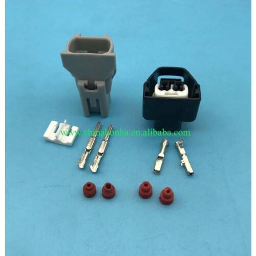 2 pin waterproof auto electric male female plug cable wiring connector 7282-7026-30 7283-7026-30