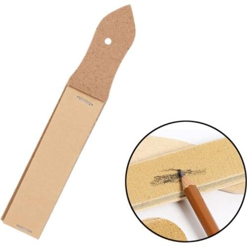 20pcs/set Sandpaper Blending Paper Stumps Sketch Pencil Extension Rod Extender Q81F