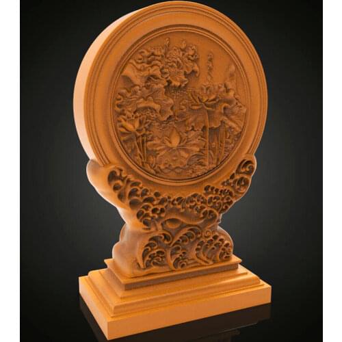 Home furnishings 3D model for cnc or 3D printers in STL file format -Furniture decoration art